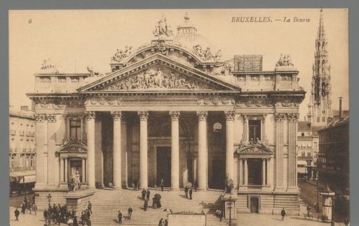 Brussels. The Stock Exchange