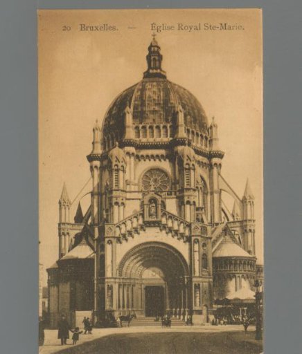 Brussels. Royal Church of St. Mary