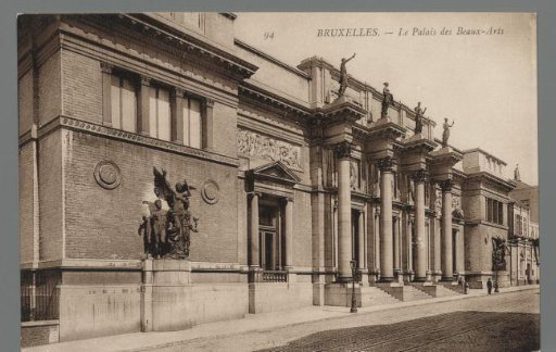 Brussels. Palace of Fine Arts