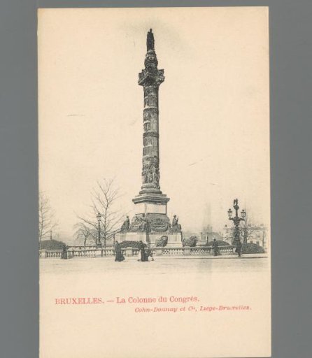 Brussels. The Column of the Congress