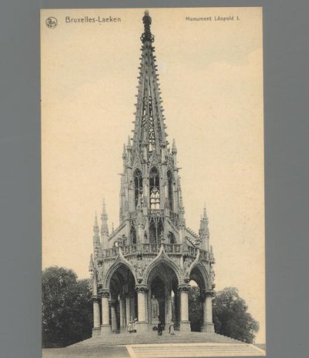 Brussels-Laeken. Monument of Leopold I