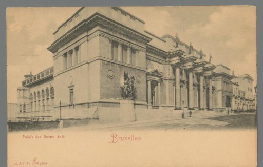 Palais des Beaux Arts. Brussels