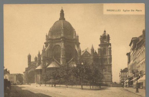 Brussels. St. Mary's Church