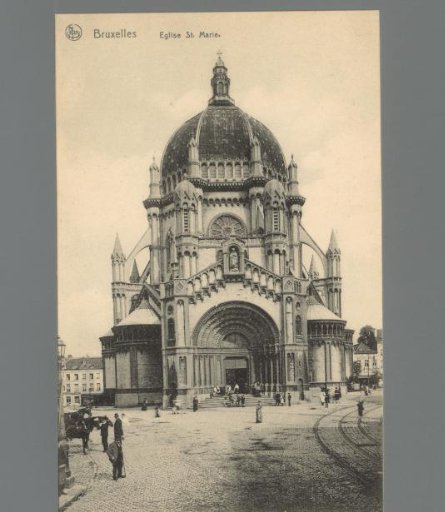 Brussels. St. Mary's Church