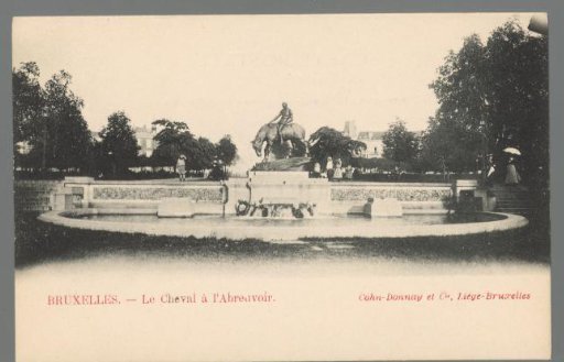 Brussels. The Horse at the Trough