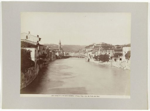 Verona and the River Adige Seen from the Ponte alle Navi