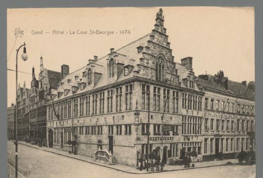 Ghent. Hotel. St. George's Court. 1474