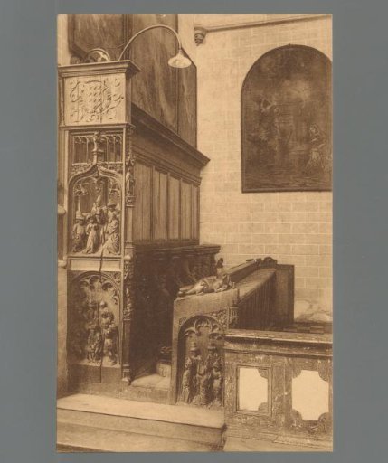 Hoogstraten. Monumental tomb of A. de Lalaing and E.V. Culenberg, founders of the Church of Saint Catherine (...)