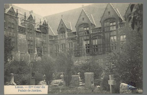 Liège. Second Courtyard of the Court of Justice