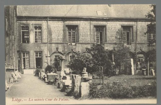 Liège. The Second Courtyard of the Palace