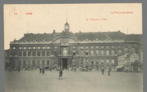 Liège. Le Palais de Justice