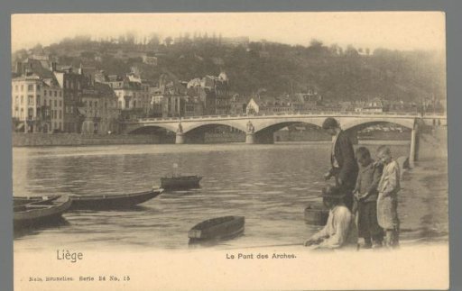 Liège. Le Pont des Arches