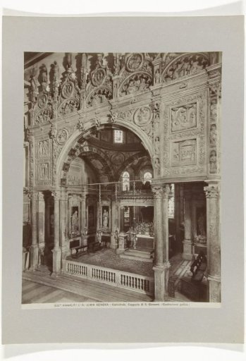 Chapel of San Giovanni in the Cathedral of Genoa