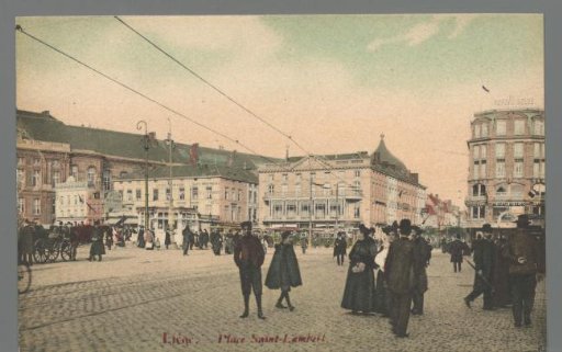 Liège. Place Saint-Lambert