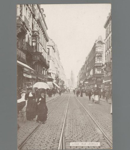 Liège. Rue Léopold