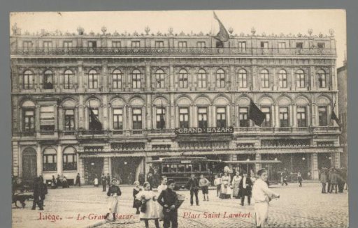 Liège. Le Grand Bazar. Place Saint-Lambert