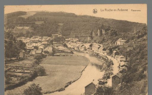 La Roche en Andenne. Panorama