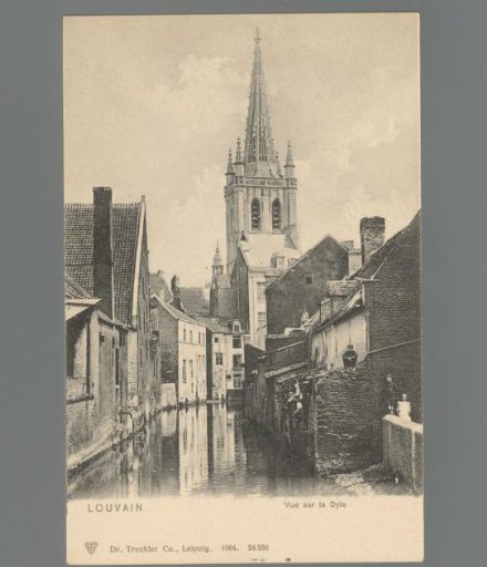 Louvain. Vue sur la Dyle