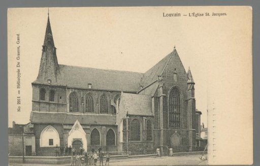Louvain. L'Église St. Jacques