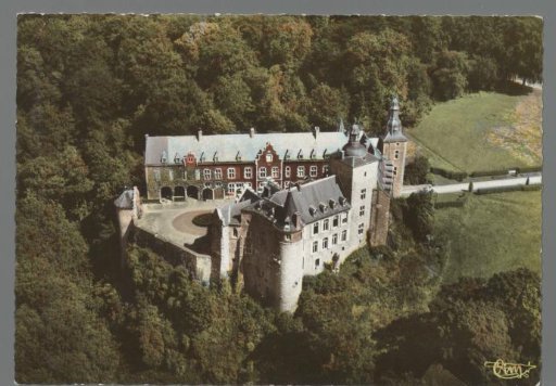 Aerial view. Château de Mielmont