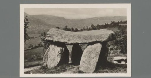 Saint-Nectaire. The dolmen