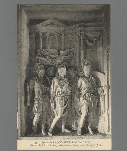 Return of Marcus Aurelius, victor in Rome, in 176 AD