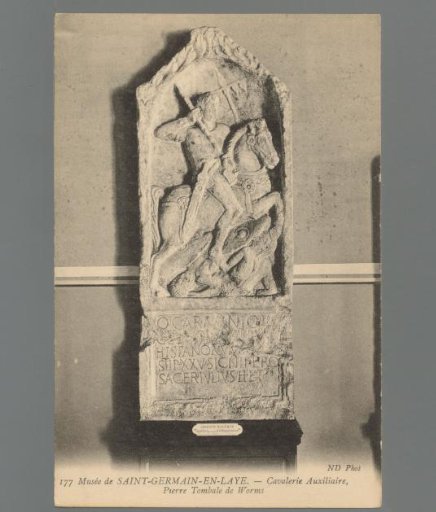 Auxiliary Cavalry, Tombstone of Worms