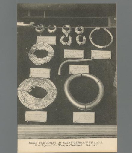 Gold Jewellery (Gallic Period)