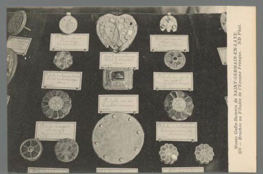 Brooches or Fibulae of the Frankish Period
