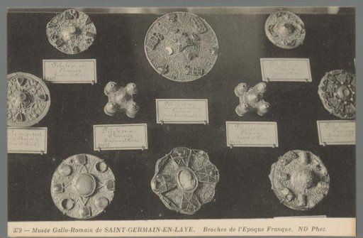 Brooches of the Frankish Period