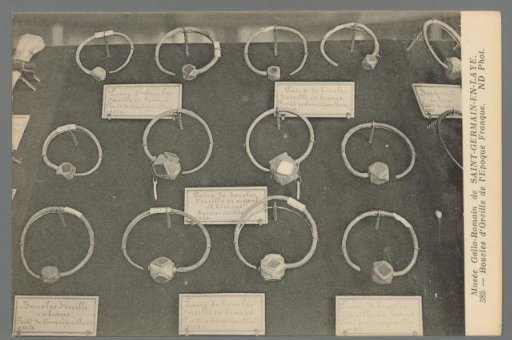 Earrings of the Frankish Period