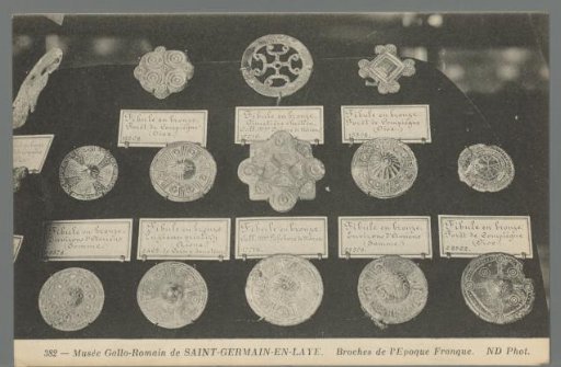Brooches of the Frankish Period