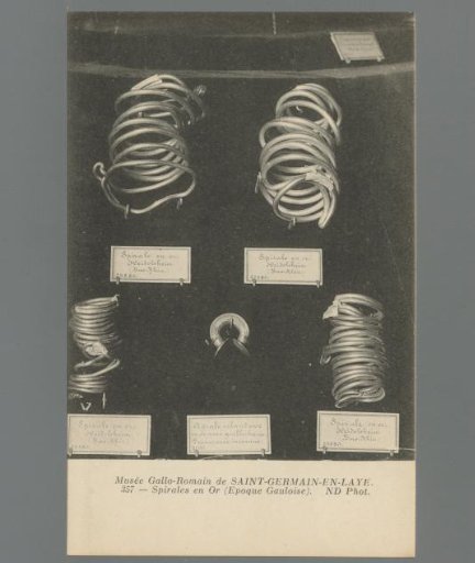Gold Spirals (Gallic Epoch)