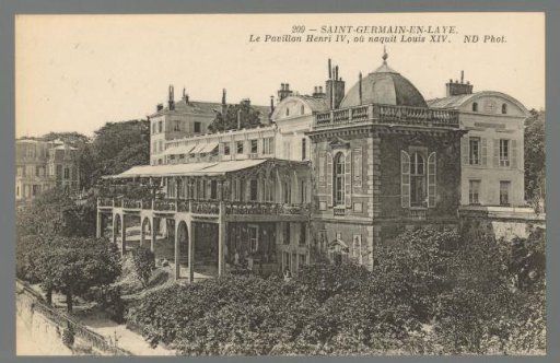 Saint-Germain-en-Laye. The Pavilion of Henry IV, Where Louis XIV Was Born