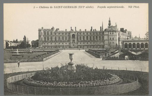 Château de Saint-Germain (16th Century). Northern Facade