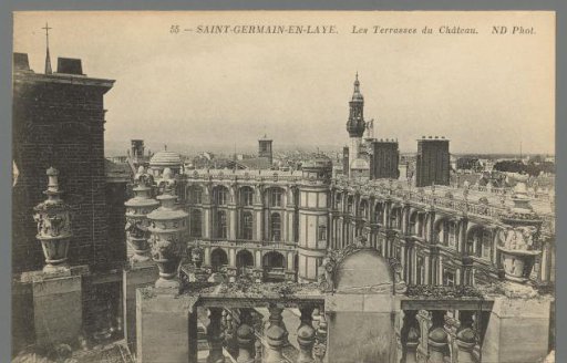 Saint-Germain-en-Laye. The Castle Terraces