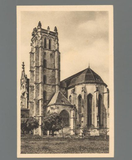 Church of Brou (Ain). The Apse