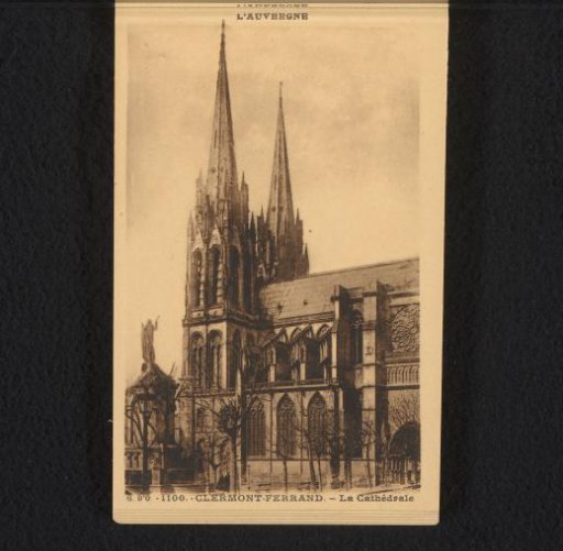 Clermont-Ferrand. The Cathedral