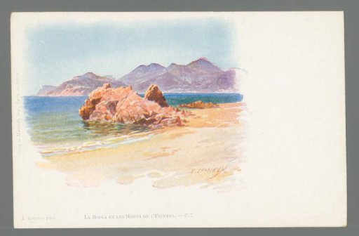 La Bocca and the Esterel Mountains