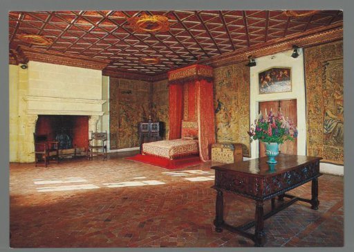 Chenonceau (Indre-et-Loire). The Chamber of the Five Queens