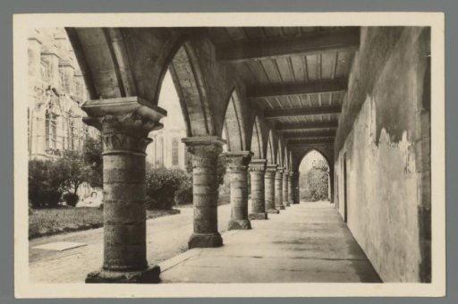 Laon. Colonnade of the Palace of Justice