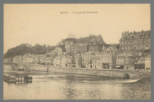 Laval. View Taken from the Pont Neuf