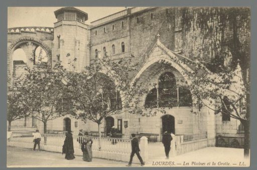 Lourdes. The Pools and the Grotto