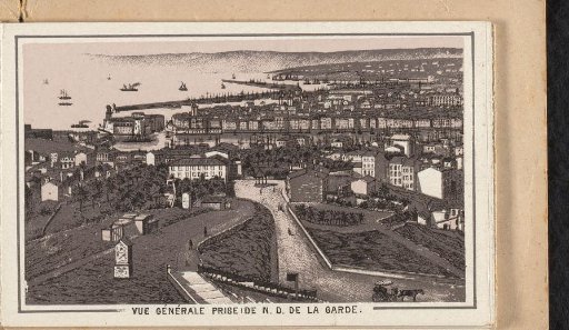 General view taken from Notre-Dame de la Garde