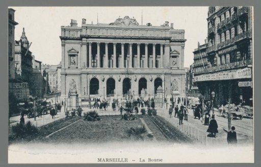 Marseille. The Stock Exchange