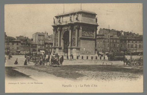 Marseille (...) La Porte d'Aix