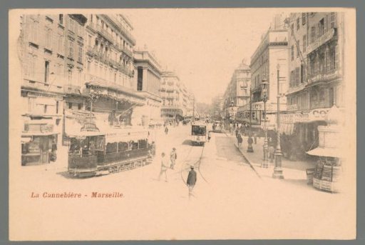 La Cannebière. Marseille