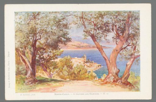 Monte-Carlo. Through the Olive Groves
