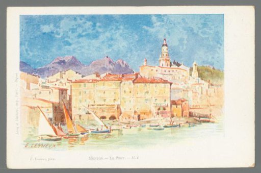 Menton. The Port