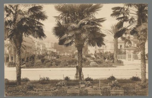 Menton. The Public Garden.